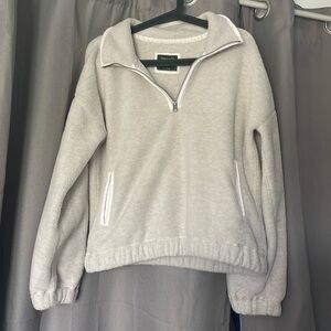Abercrombie & Fitch Fleece Quarter Zip | Size Small